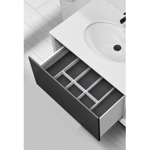 Quick Install Modular DIY Drawer Organizer With Luxury Matte Finish