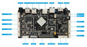Quality RK3568 Android 11 Mainboard Wifi BT Ethernet DDR4 Industrial IoT Control Embedded ARM Board for sale