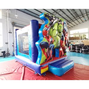 Monkey Inflatable Bouncer Slide Commercial Bounce House Combo