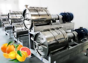 Quality 1500T/Day Citrus Juice 380V SUS304 Fruit Processing Line for sale