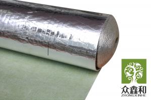 Quality Silver Film High End Rubber Floor Underlayment  Soundproof For Laminate Flooring for sale