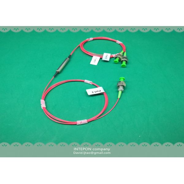 PM circulator, 1064nm, 1x2 port, single stage, 25dB isolation, 1.8dB insertion loss.