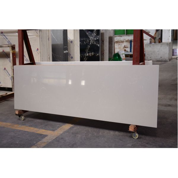 Grey Carrara Quartz Kitchen Worktop Engineering Project 3200*1600*20mm