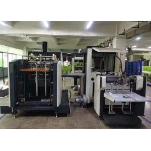 Thickness 0.8 - 3mm Cardboard Box Making Machine