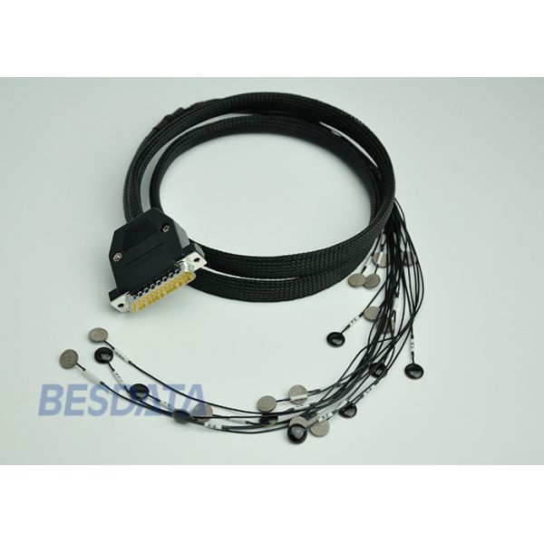 Low Impedance Sintered Silver Silver Chloride Electrodes Din 1.5mm Connector