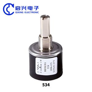 Quality 534 Multiturn Potentiometer Wirewound Potentiometer 10-Turn Potentiometer 2W Potentiometer for sale