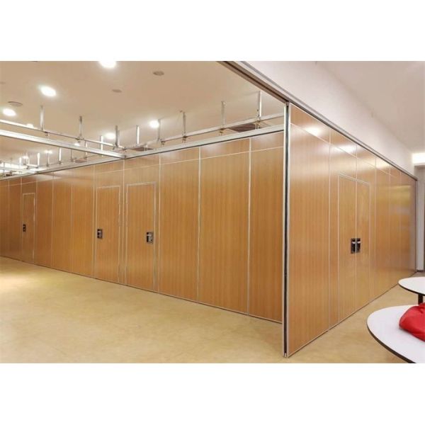 Acoustic Conference Hall Aluminium Frame Partition Walls Total Space Flexibility