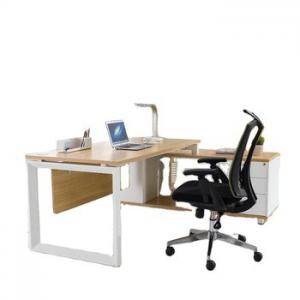 Quality ISO Modern Metal Steel 74cm Executive Office Desk Set for sale