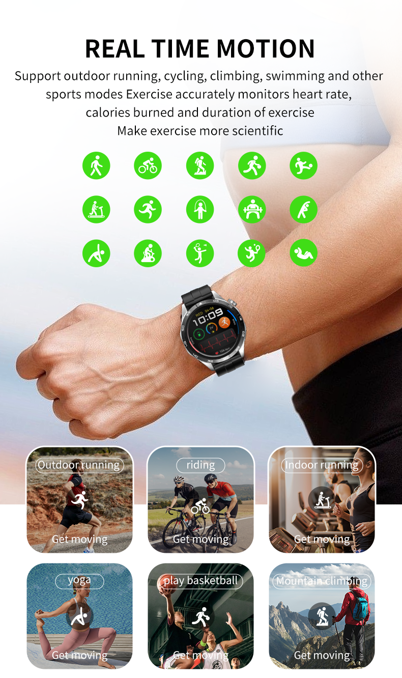 4G Smart Watch Global Call SC8541E 4-core CPU Android 8.1AMOLED Screen 780mAh Battery