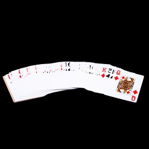 China Tabletop Custom Printed Playing Cards Games 52 Piece For Casino on sale