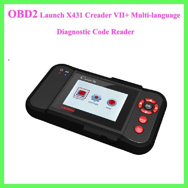 Buy Launch X431 Creader VII+ Multi-language Diagnostic Code Reader at wholesale prices
