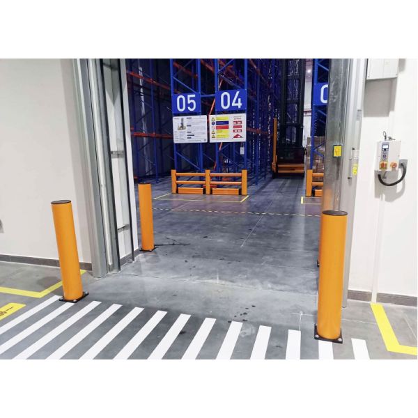 Safety Bollard Anti-collision Post Bollard Traffic Guardrails