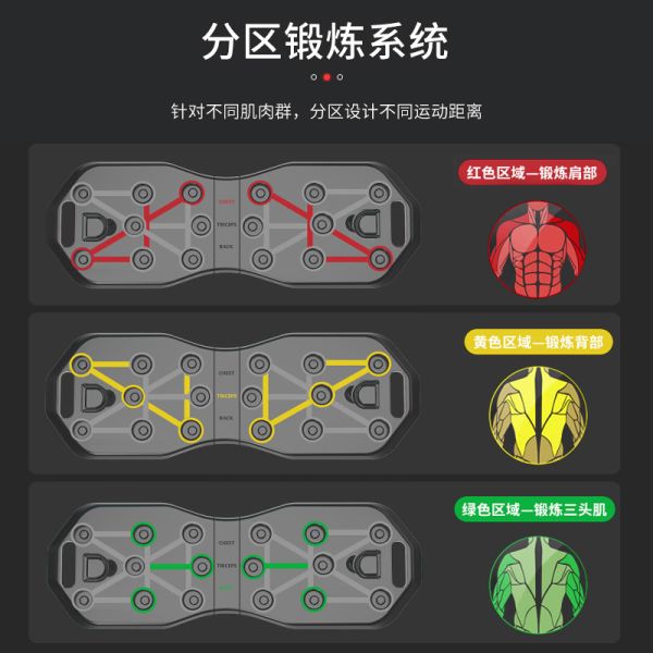 Push up Board Fitness Home Gym Push up Board Smart Coubnting Fiber Texture 360 Smart Push up Board