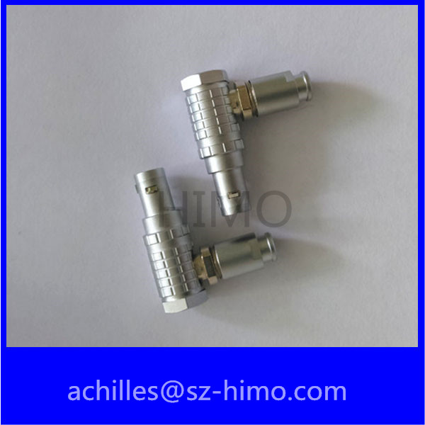 5 pin lemo elbow plug female connector