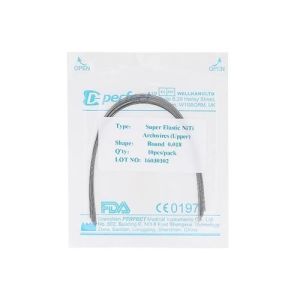 Quality Super Elastic Orthodontic Instruments Nickel Titanium Archwires 0.012 - 0.020 for sale