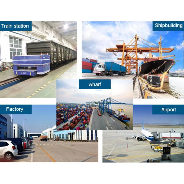 Motorless Rail Dolly Towed Type Industrial Heavy Duty Handling Equipment