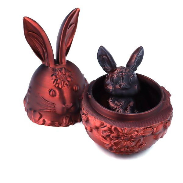 3D Printing Easter Cute Rabbit Egg Gift Box Set Decoration Gift 3D Printing Service
