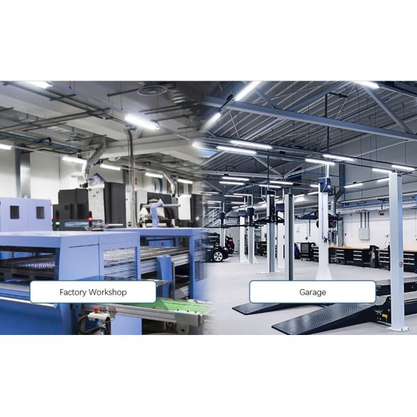 IP66 IK10 LED Vapor Tight Light 2ft/4ft/5ft/8ft Industrial LED Tri Proof Light for Warehouse