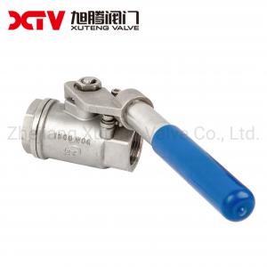 Quality TQ Channel Straight Through Type Ball Valve Full Bore Direct Mount Spring Return for sale