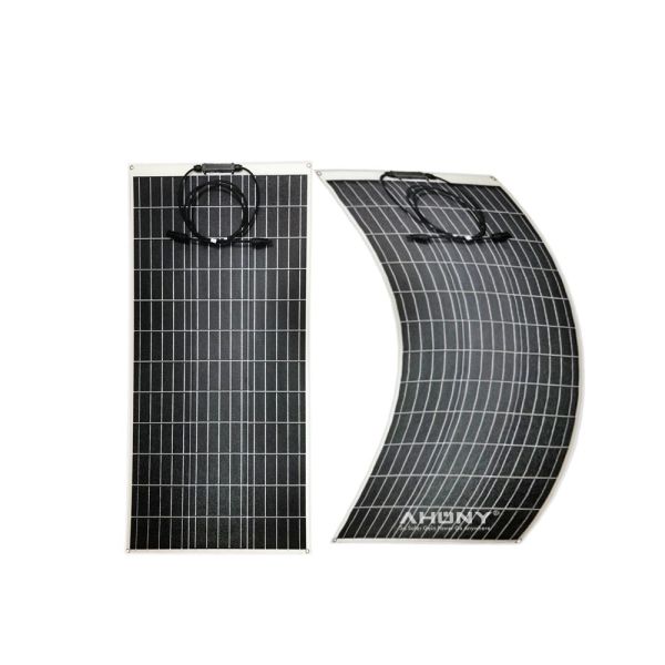 100w Flexible Mono Solar Panel RV System Semi Flex Monocrystalline Pv Module