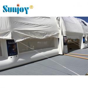 Quality Durable Inflatable Event Tent Water Resistant Easy Installation OEM Service Available for sale