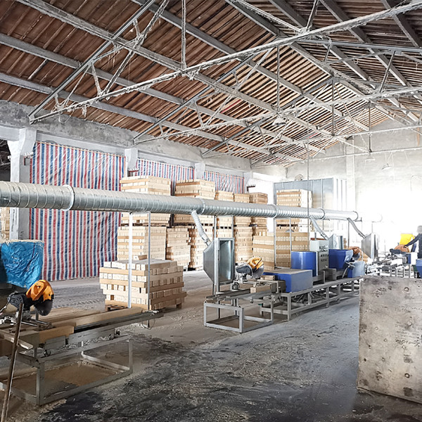 Sawdust Pressed Wood Pallet Block Production Line Machine