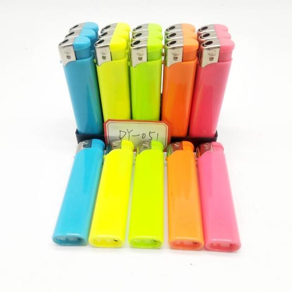 Transparent Color Pink Electric Lighter