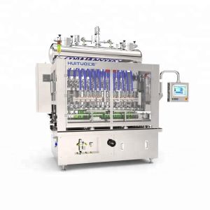 Quality 6000 BPH Linear Piston Cosmetic Filling Machine for sale