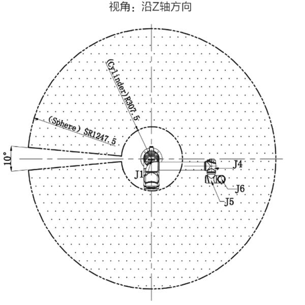 collaborative robot AUBO i10 with 10kg playload and Maximum reach 1513 mm of industrial robot welding arm as cobot