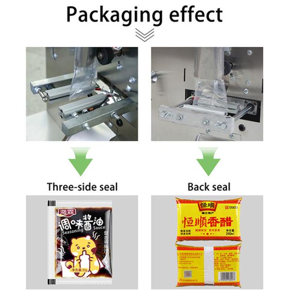 Liquid Filling Sauce Packing Machine Sachet Sealing Food Beverage Honey Ketchup