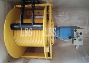 Quality 2T Hydraulic Crane Winch With 120m Wire Rope Capacity And Groove for sale