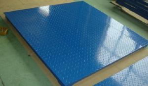 Quality Industrial Floor Weighing Scale 2 Ton 4 Load Cells Construction Metal Conduit Cable for sale