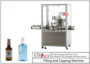 China Automatic Monoblock Filling And Capping Machine , Spray Liquid Filling Capping Machine on sale