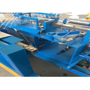 Stainless Steel Wire Automatic Fencing Machine , Diamond Mesh Wire Making