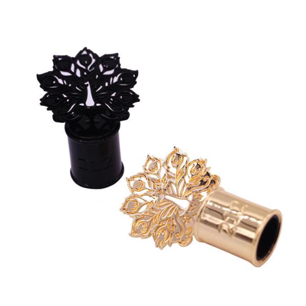 Hollowed Out FEA 15 Metal Zamak Perfume Bottle Caps