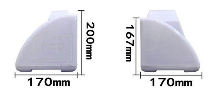 6500cd/Sqm Taxi Top LED Display P4 One Side Waterproof SMD1921