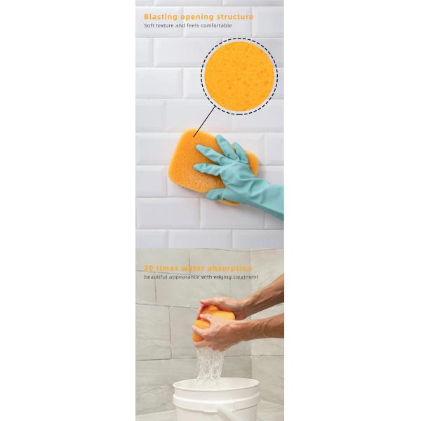 Efficient Tile Grouting Sponge From - Perfect Cleaning Results