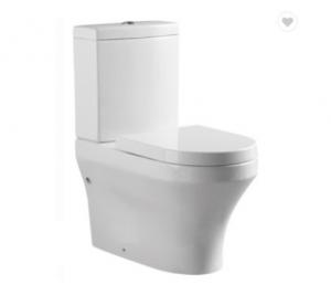 China 28-3/10 L Ceramic One Piece Toilet Elongated Bowl Commode Siphonic Flush on sale
