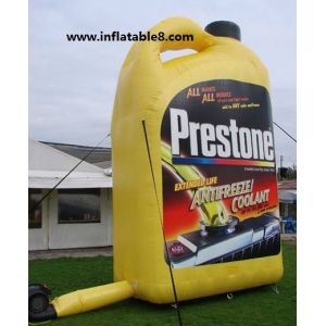 Quality inflatable advertising giant gas bottle / inflatable promotion products for sale