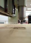 Heavy Flatbed 3D Engraving Laser CNC Router Machine For Copper Or Brass