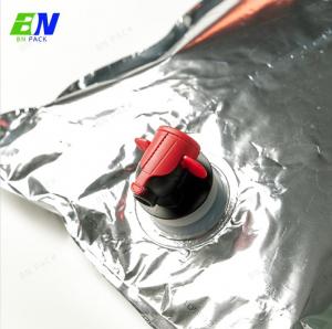 China 20L Food Grade Bag in Box Packaging Aluminum Foil Wine Bag Red Water Beer Packing on sale