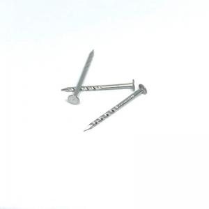 China Twist Shank 304 Stainless Steel Flat Head Nails Rust Protection on sale