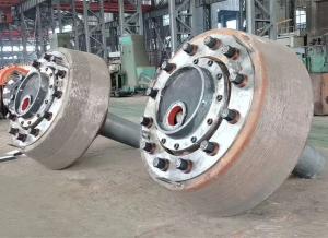 Quality LGSM High Manganese Steel Grinding 1000t/H Mill Roller CITIC HIC Machine Parts for sale