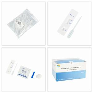 Quality Fingertip Blood Flu Virus Rapid IgM IgG Virus Test Kits for sale