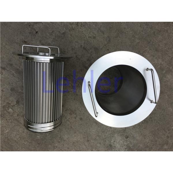 Lehler Wedge Wire Filter Elements High - Precision Slot Opening Dia 168mm