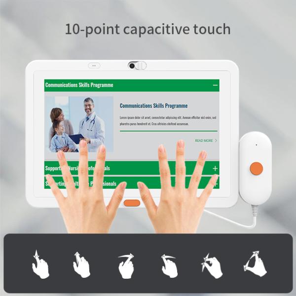 Healthcare Medical Digital Signage Touch screen tablet 10.1'' Android 8.1 RK32888 Display portable phone