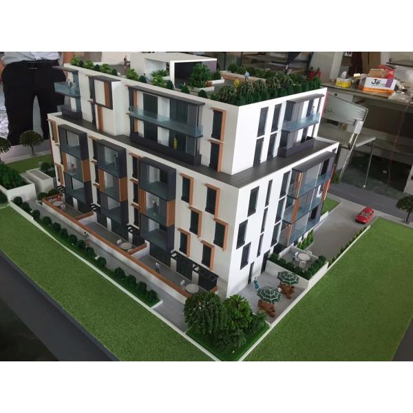 1 / 75 Scale Exhibition 3D Model Abs / Acrylic Material 1 . 6 * 1 . 4M