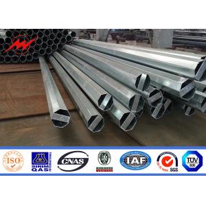 Buy cheap Hot Dip Galvanized Or Painting Electrical Power Pole For Transmission And from wholesalers