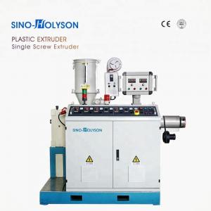 Quality 75 Rpm Plastic Single Screw Extruder Machine 20mx2.5mx2.2m for sale