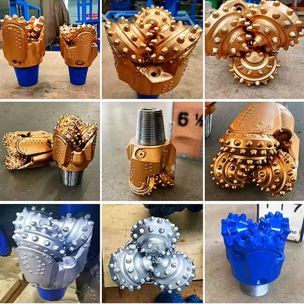Tricone Drilling Bit High Performance Oil Well Drill Bit 8 3/4 Inch Insert Tooth Tricone Rock Drill Bit